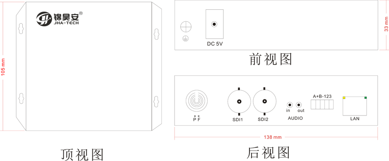 2路SDI高清光端机